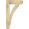 Ekena Millwork Thorton Craftsman Rough Sawn Bracket w/ Offset Brace, Douglas Fir, 6"W x 18"D x 30"H BKT0604X18X30THR04RDF - alternate 3